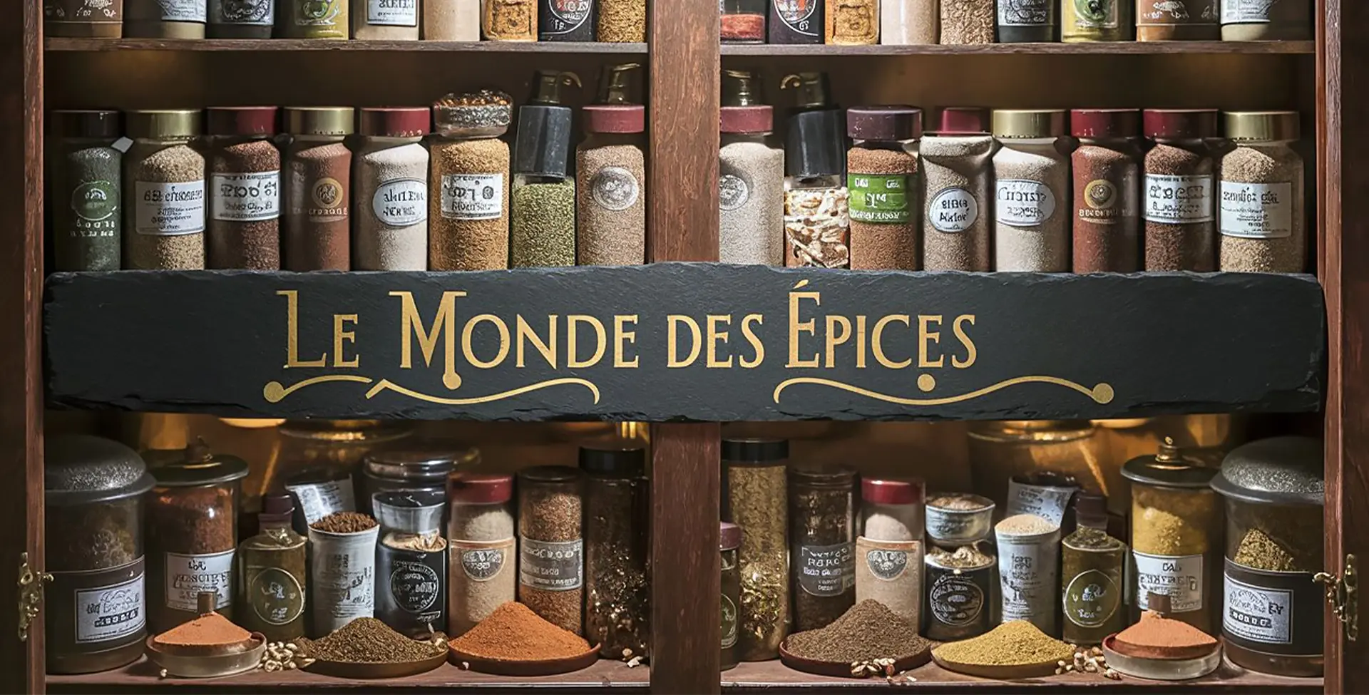 Le monde des épices présentation slider